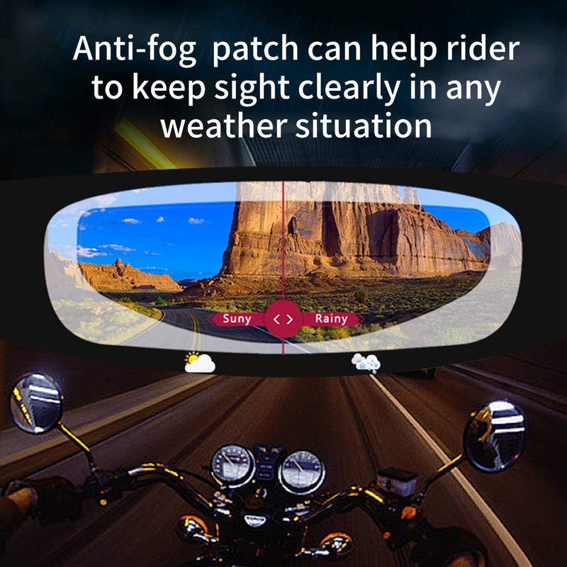 VCOROS Anti-Fog Visor Insert for Assault/Rapid/Stream Motorcycle Helmet Shield Anti-Fog Insertï¼ˆAssault/Rapid/Streamï¼‰ - Image 5